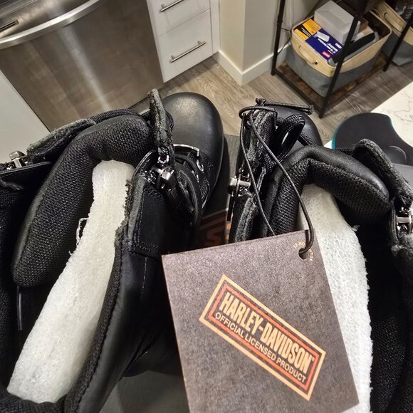 Harley-Davidson Women's Size 7.5 Talley Ridge 7.25" Motorcycle Boots D83878 NEW - Picture 9 of 14
